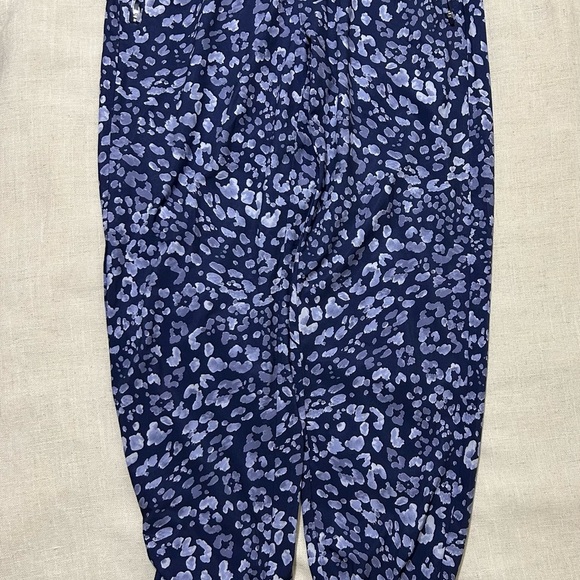 Kids Blue Leopard Print Bottoms - Picture 1 of 4